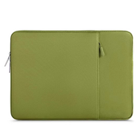 StylePro Laptop & MacBook Sleeve, lightweight laptop bag, green