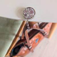 StylePro Handbag Hook, bag holder for tables, butterfly