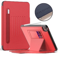 StylePro, iPad 10th generation business folio case, 10.9”, red.