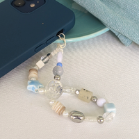 Libere phone charm, ocean series, blue