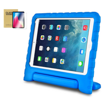 StylePro, Combo, iPad 10th and 11th gen Kids case + Screen Protector. Shockproof EVA case, blue.