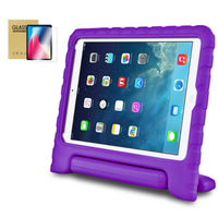 StylePro, Combo, iPad 10th and 11th gen Kids case + Screen Protector. Shockproof EVA case, purple.