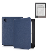 StylePro Combo Kobo Clara slim-fit case with screen protector, blue