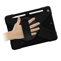 StylePro, iPad 10th generation shockproof case with hand strap, black