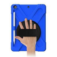 StylePro, iPad 10th generation shockproof case with hand strap, blue