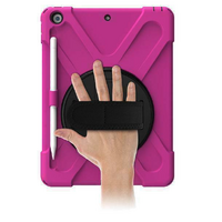 StylePro, iPad 10th generation shockproof case with hand strap, pink