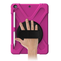 StylePro, iPad 10th generation shockproof case with hand strap, pink