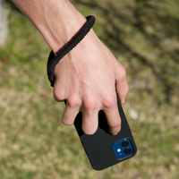 Libere Hand-Strap for your phone, Hawaiian Black