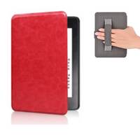 Kindle case with hand-strap for Kindle 11th generation, 6" Kindle Basic 2022, red.