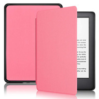 Kindle case, slimfit cover for Kindle 11th generation, 6" basic Kindle 2022, pink