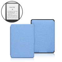 StylePro Package, Kindle Paperwhite & Colorsoft 7" case plus screen protector, fabric cover, for Kindle Paperwhite 7", Ice Blue