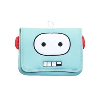 Buhbo, small sleeve for small tablet & ereader or pencil case for kids,  Robot blue