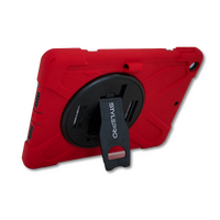 StylePro, shockproof case with rotating stand for iPad Air 5 10.9” red