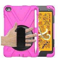 StylePro, shockproof case with hand strap & rotating stand for iPad Air 4 10.9” pink