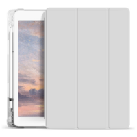 StylePro, slim fit smart folio case for iPad 10.2" 7th, 8th & 9th generation, light grey