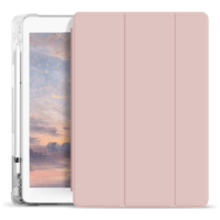StylePro, slim fit smart folio case for iPad 10.2" 7th, 8th & 9th generation, rose
