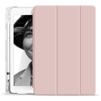 StylePro, slim fit smart folio case for iPad 10.2" 7th, 8th & 9th generation, rose