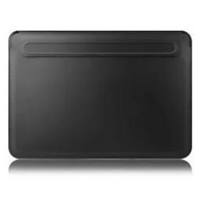 StylePro, faux leather Apple Macbook sleeve for device up to 13.3”, black