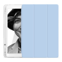 StylePro, slim fit smart folio case for iPad 10th generation 10.9" 2022, ice blue