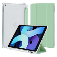 StylePro, slim fit smart folio case for iPad 10th generation 10.9" 2022, mint green