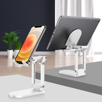 StylePro, adjustable & foldable phone & tablet stand white